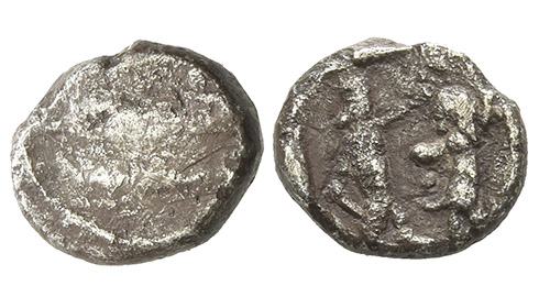 Phoenicia, Sidon. Uncertain Ruler AR Sixteenth Shekel.