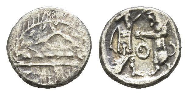 Phoenicia, Sidon. Uncertain Ruler AR Sixteenth Shekel.