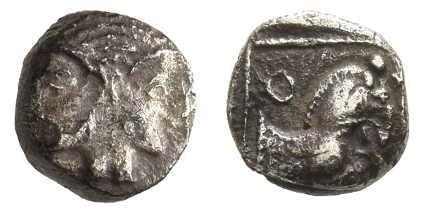 Philistia (Palestine) Gaza AR Obol.