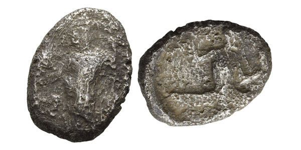 Cilicia, Mallos. Tiribazos, Satrap of Lydia AR Stater.