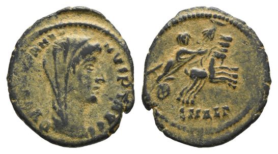Divus Constantine I AE Nummus.
