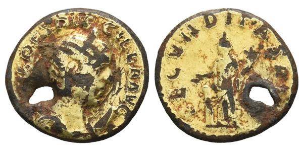 Herennia Etruscilla, Augusta Fourrée Antoninianus.