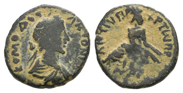 Commodus AE 17mm of Gerasa, Decapolis.