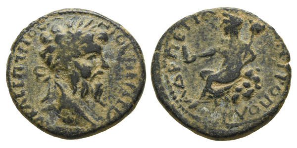 Septimius Severus AE 25mm of Petra, Decapolis.