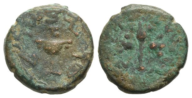 Judaea, First Jewish War AE Trial(?) Shekel.