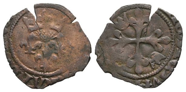 France, Charles VI(?) BI Gros dit Florette.