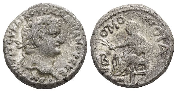Titus BI Tetradrachm of Alexandria, Egypt.
