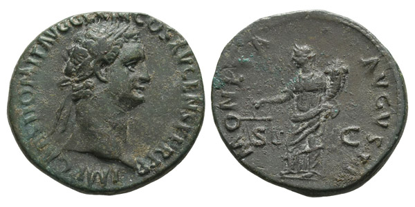Domitian AE As.