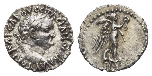 Vespasian AR Hemidrachm of Caesarea, Cappadocia.
