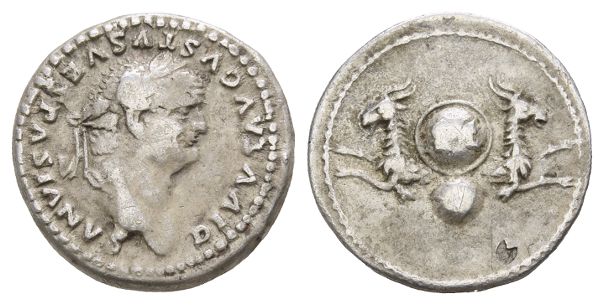 Divus Vespasian AR Denarius.