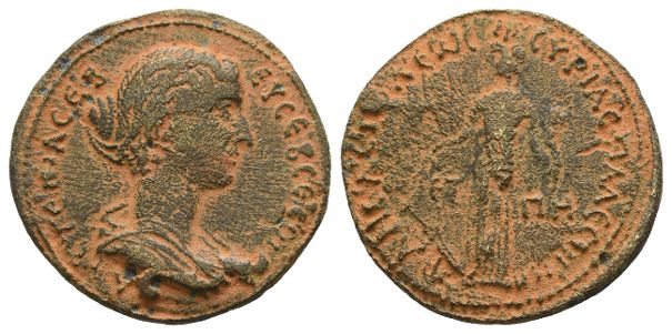 Faustina II AE 27mm of Neapolis, Judaea.