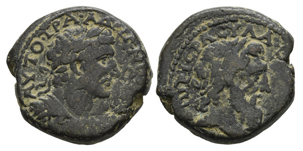 Hadrian AE 25mm of Dora, Phoenicia.