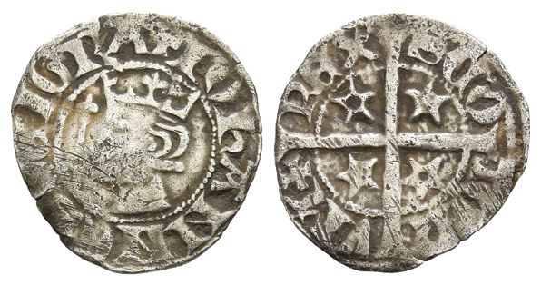 Scotland. John Baliol AR Penny.