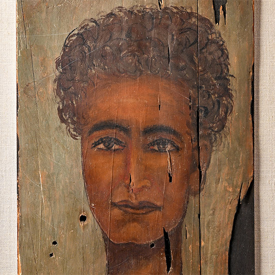 Romano-Egyptian Style Fayum Portrait of a Woman