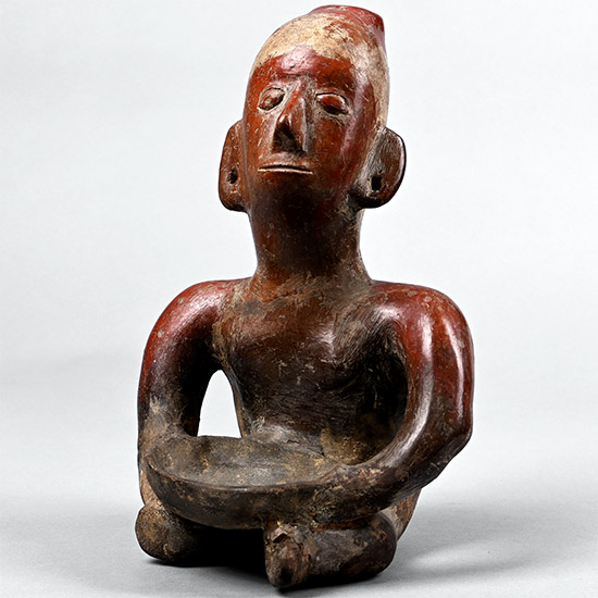 Colima Culture Terracotta Seated Figure