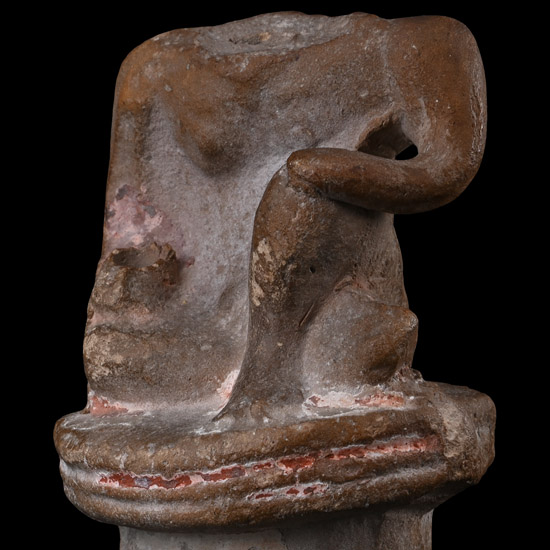 Romano-Egyptian Terracotta Seated Figure