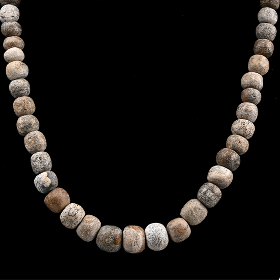 Woolly Mammoth Bone Bead Necklace String