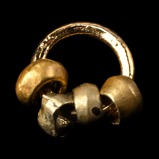 Eastern Roman Gold Bead Group on Loop
