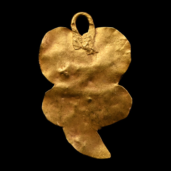 Western Asiatic Gold Pendant