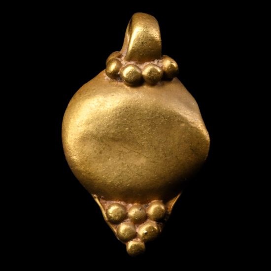 Western Asiatic Gold Grape Pendant