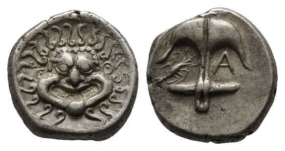 Thrace, Apollonia Pontika AR Drachm.