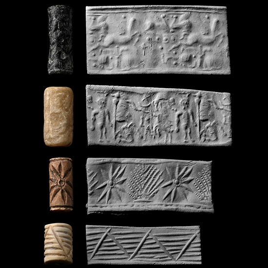 Western Asiatic Stone Cylinder Seal Group