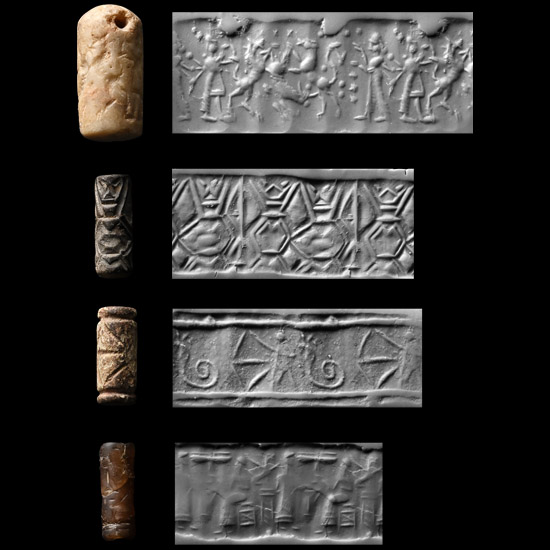 Western Asiatic Stone Cylinder Seal Group