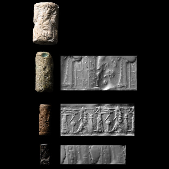Western Asiatic Stone Cylinder Seal Group