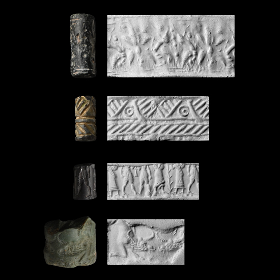 Western Asiatic Stone Cylinder Seal Group