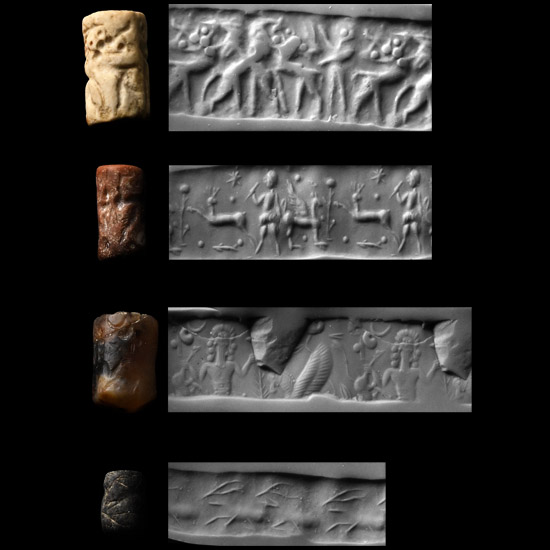 Western Asiatic Stone Cylinder Seal Group