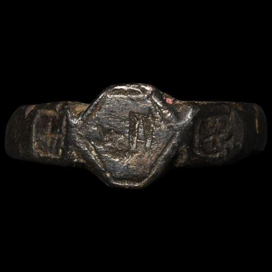 Roman Bronze Childs Ring