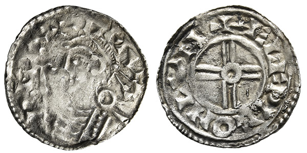Anglo-Saxon, Kings of All England. Cnut AR Penny.