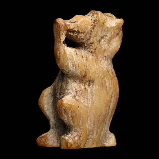 Egyptian Bone Baboon Amulet