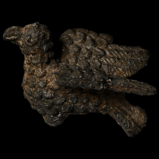 Medieval Bronze Bird Finial