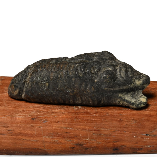 Roman Bronze Statuette of a Sleeping Dog