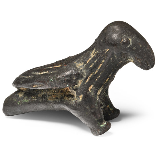 Roman Bronze Bird Figure