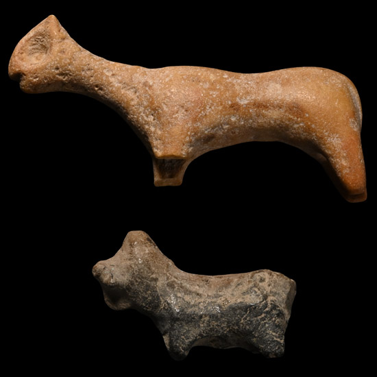 Etruscan Stone Animal Figure Group