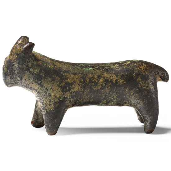 Greek Bronze Animal Statuette