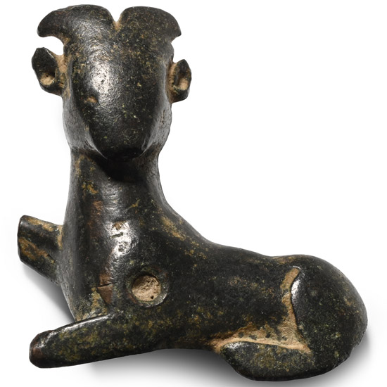 Luristan Bronze Recumbent Deer Mount