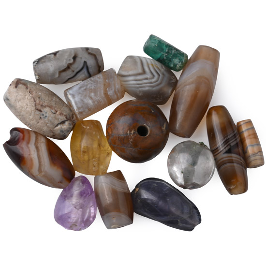 Western Asiatic Assorted Stone Bead Collection