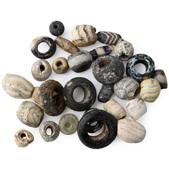 Roman Glass Bead Group