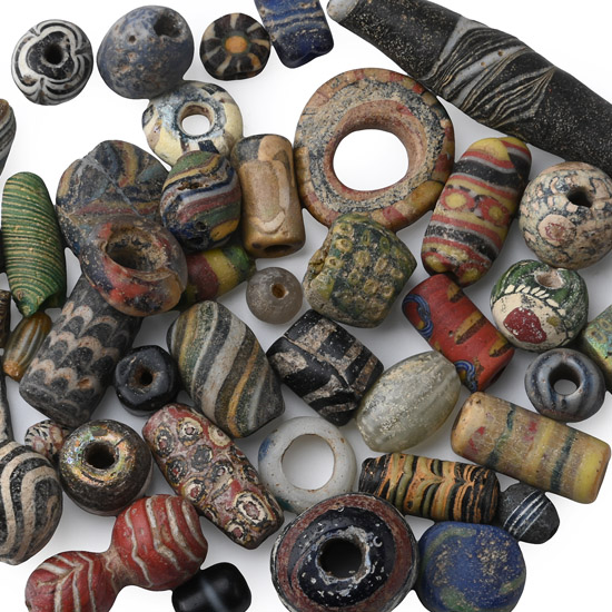 Roman Glass Bead Group