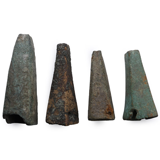 Canaanite Bronze Spear Butt Group