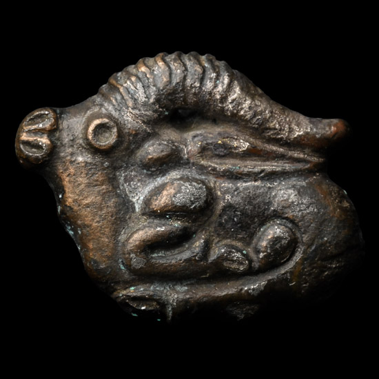 Western Asiatic Bronze Ibex Mount