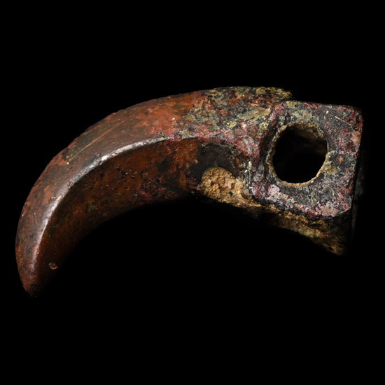 Scythian Bronze Eagles Talon Pendant
