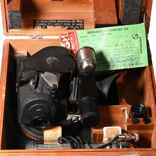 American WWII Sextant in Original Box