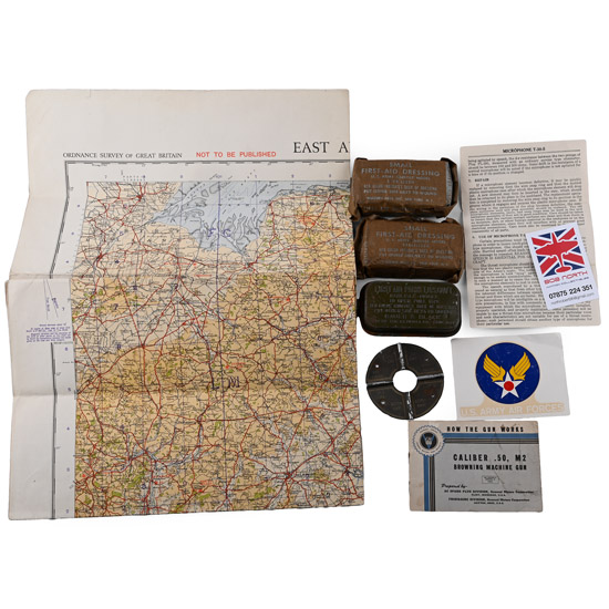 US Air Force WWII Army and Airforce Memorabilia Collection