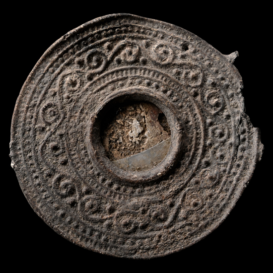Roman Lead Votive Mirror