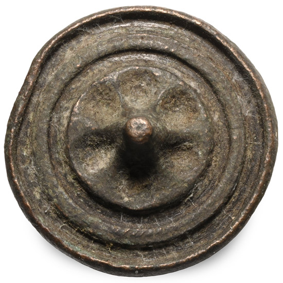 Roman Bronze Four-Way Bridle Strap Junction