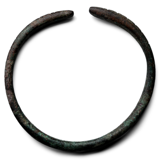Very Large Bronze Age Bar Bracelet